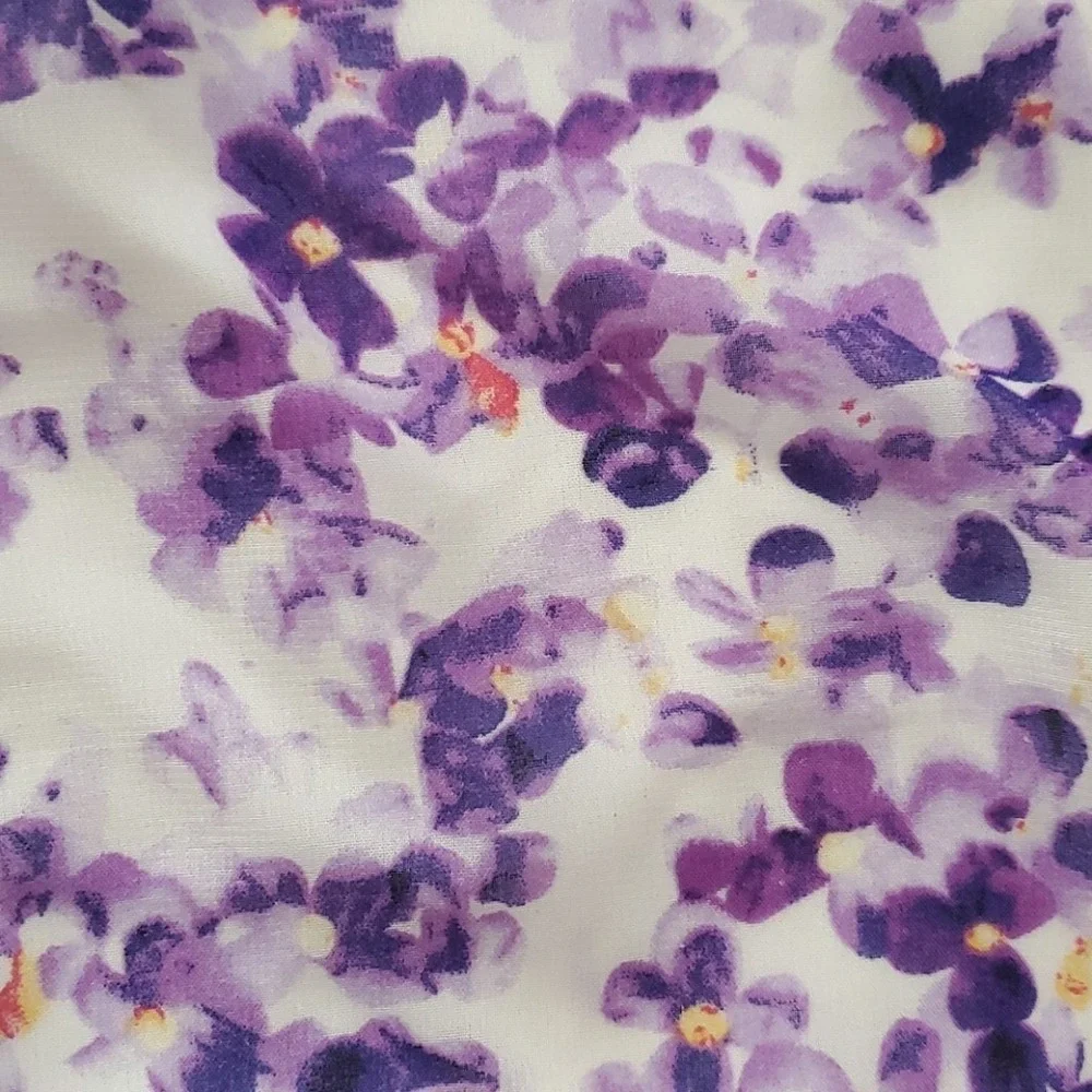 Blueberi Boulevard‎ Girls Flowy Purple Floral Sleeveless Dress Size 4